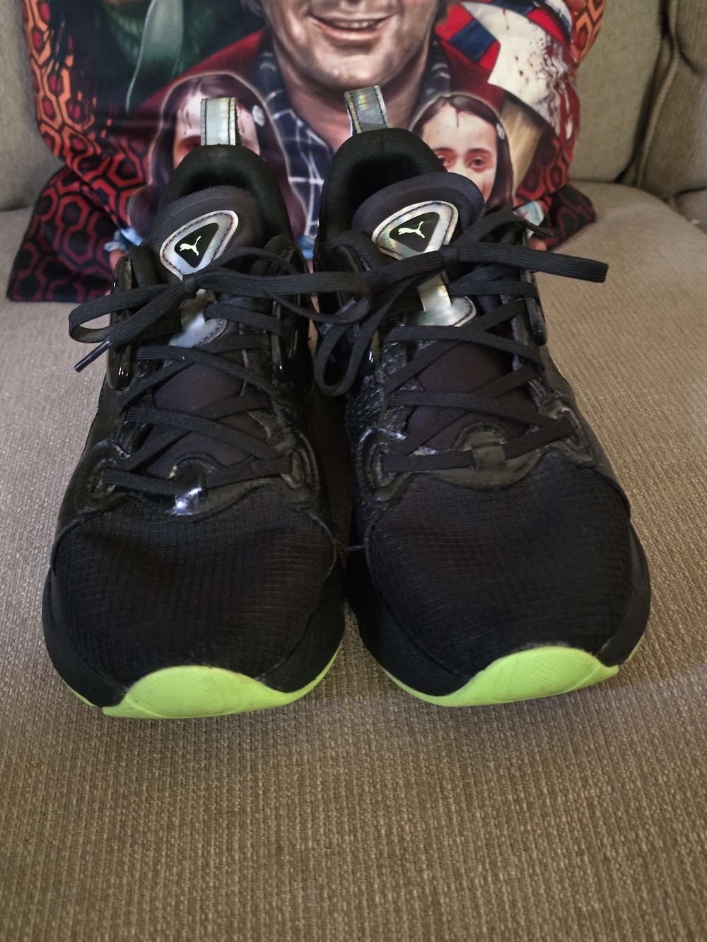 Men's Puma The Matrix shoes Men's size 7 Black Xetic Half-life Athletic sneaker